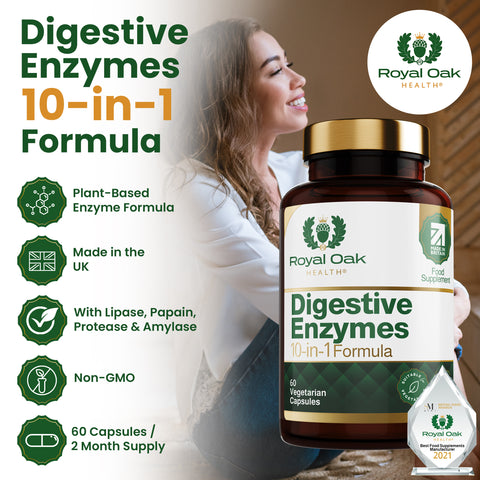 Digestive Enzymes 10 in 1 Formula (60)