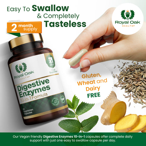 Digestive Enzymes 10 in 1 Formula (60)