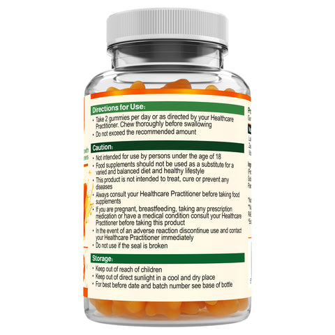 Lutein + Zeaxanthin + Vitamin A Gummies (60)