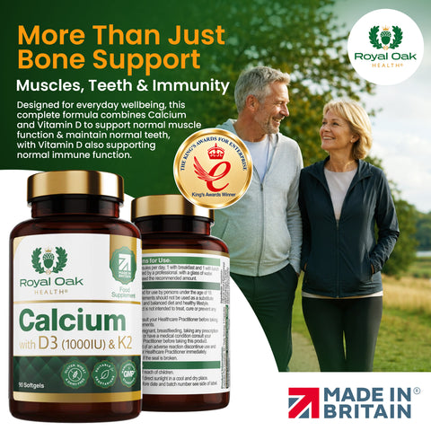 Calcium with D3 (1000IU) & K2 (90)