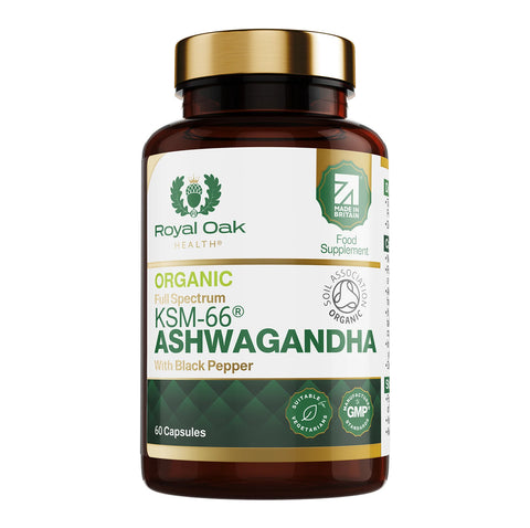 KSM-66® Ashwagandha with Black Pepper (60 capsules)