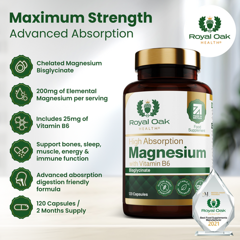 Magnesium with Vitamin B6 (120)