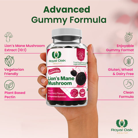 Lion's Mane Mushroom Gummies (60)