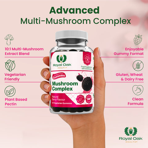 Mushroom Complex + Kombucha Gummies (60)