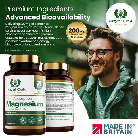 Magnesium with Vitamin B6 (120)