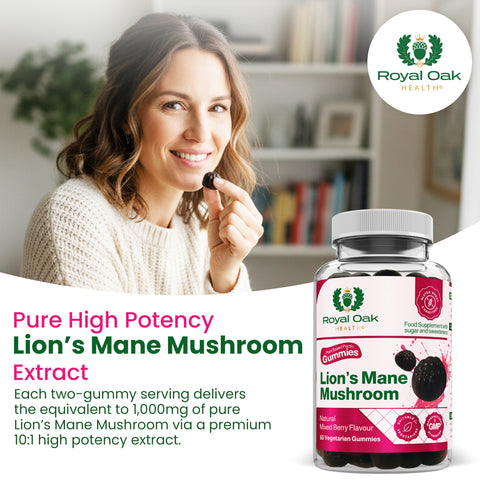 Lion's Mane Mushroom Gummies (60)