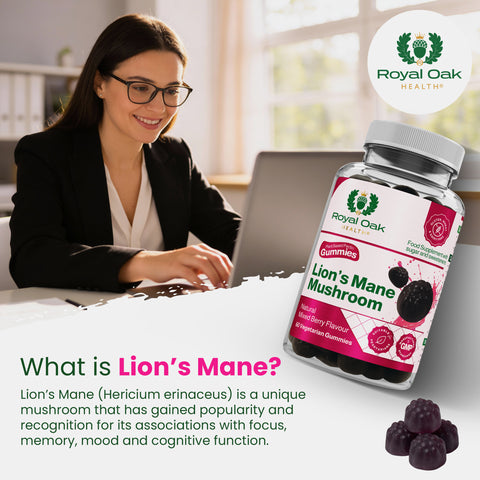 Lion's Mane Mushroom Gummies (60)