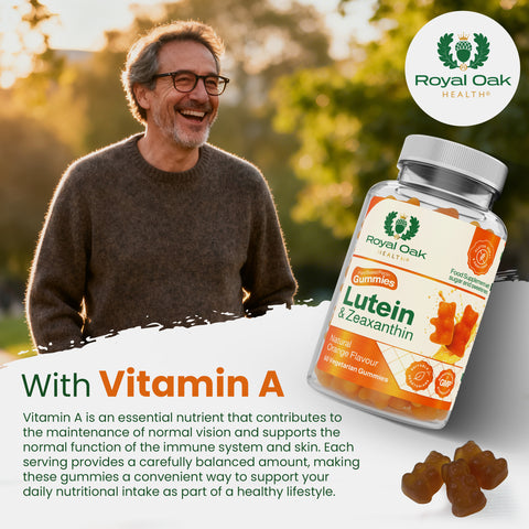 Lutein + Zeaxanthin + Vitamin A Gummies (60)