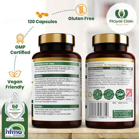 Magnesium with Vitamin B6 (120)