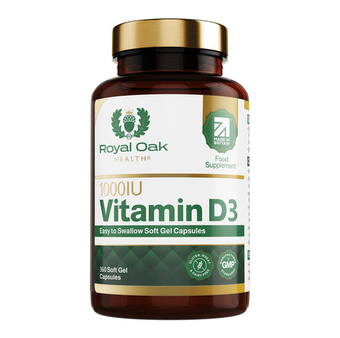 Vitamin D3 1000iu Softgel Capsules (360)