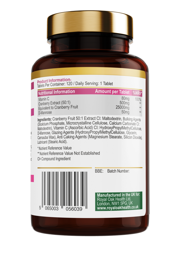 Cranberry Concentrate with D-Mannose (120)